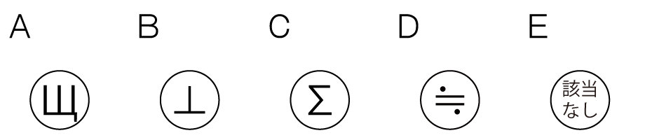 「CAB 暗号」問題1 図7 Copyright （C） - SPI 例題・問題をイラストで超分かりやすく解説！（SPI3対応）【Study Pro】